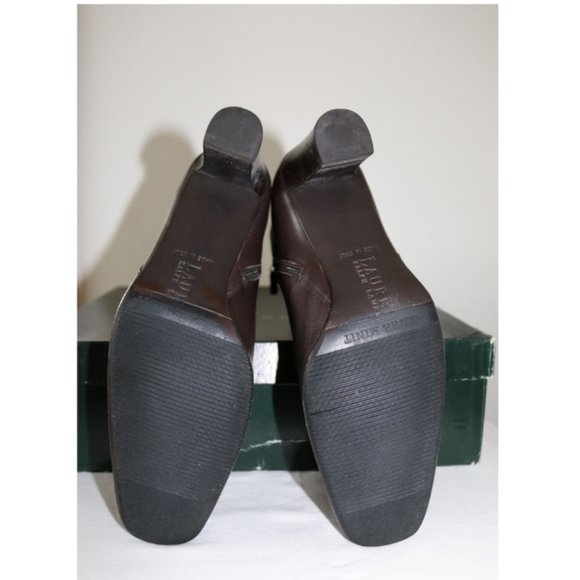 Dark Brown Booties Lauren by Ralph Lauren - Picture 6 of 6